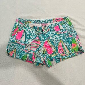 Lilly Pulitzer Adie Shorts in You Gotta Regatta